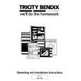 TRICITY BENDIX BK180 Owners Manual