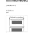 TRICITY BENDIX SE558FPS Owners Manual