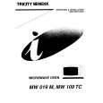 TRICITY BENDIX MW109TC Owners Manual