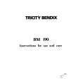 TRICITY BENDIX BM190 Owners Manual