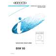 TRICITY BENDIX BiW80 Owners Manual