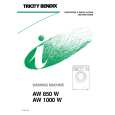 TRICITY BENDIX AW850W Owners Manual