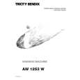 TRICITY BENDIX AW1253 Owners Manual
