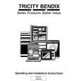 TRICITY BENDIX CAW1010W Owners Manual