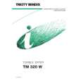 TRICITY BENDIX TM320 Owners Manual