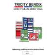 TRICITY BENDIX AW1070 Owners Manual