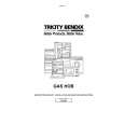 TRICITY BENDIX HG250B Owners Manual
