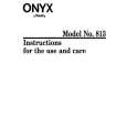 TRICITY BENDIX 813 Owners Manual