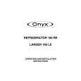 TRICITY BENDIX 160LE (Onyx) Owners Manual