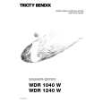 TRICITY BENDIX WDR1040W Owners Manual