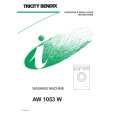 TRICITY BENDIX AW1053W Owners Manual
